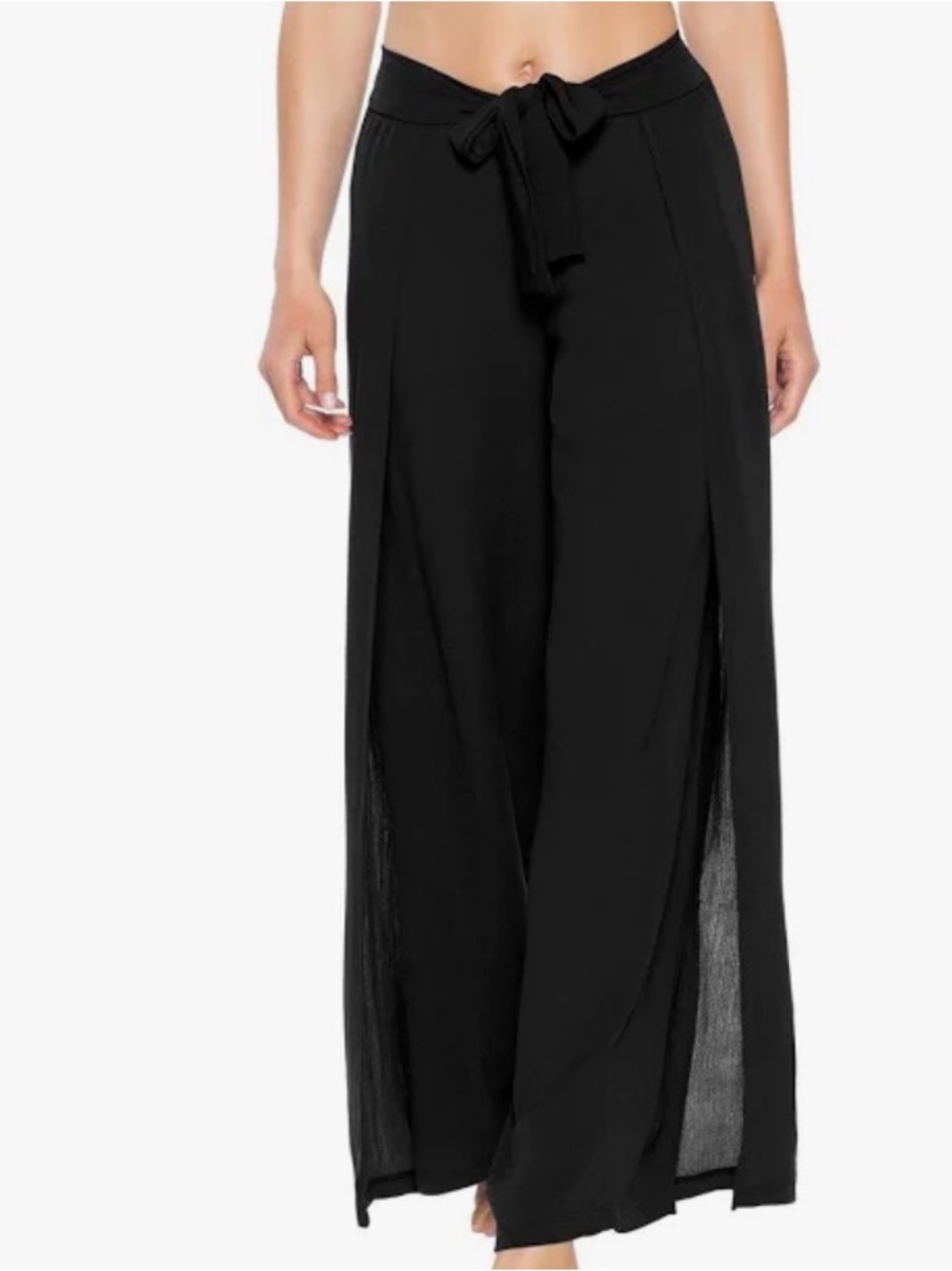 BECCA Black Swim Coverup Pants Nordstroms NWT